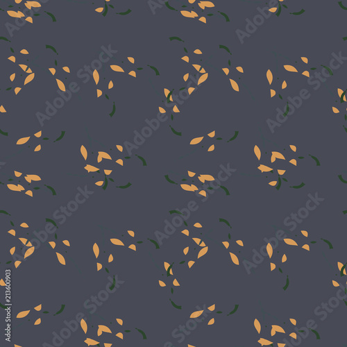 Military camouflage seamless pattern in gray-violet, orange and green colors © Ko_Te