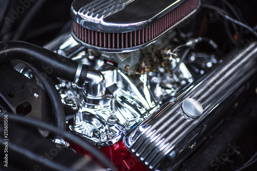 Detail of a car engine © Denis Starostin