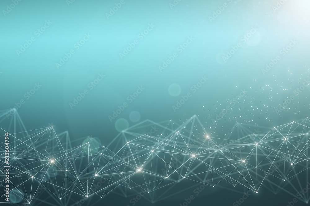 abstract polygonal space background