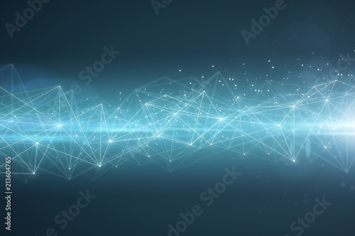 abstract polygonal space background
