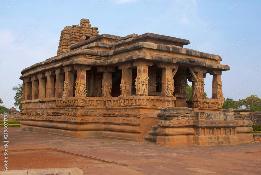 Durga temple, Aihole, Bagalkot, Karnataka. The Galaganatha Group of temples.