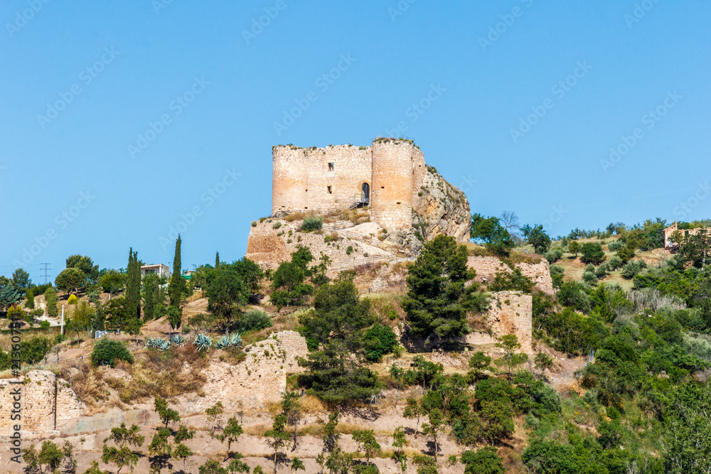 Castle, Huelma, Jaen Province, Spain