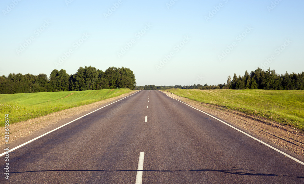 asphalt road asphalt road