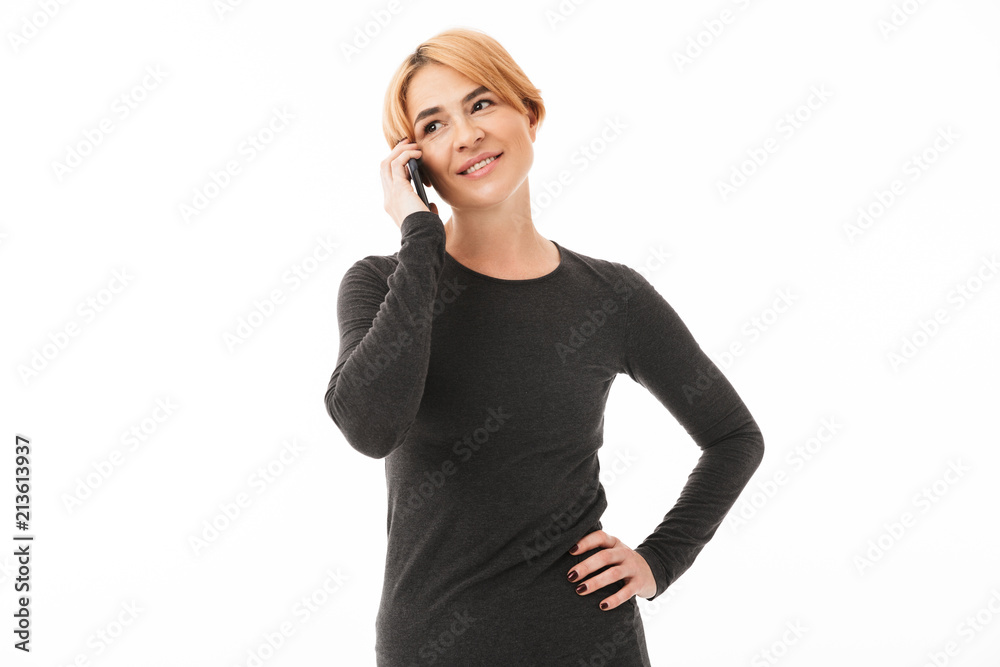 Portrait of a smiling yoga woman dressed in sport clothes Portrait of a smiling yoga woman dressed in sport clothes