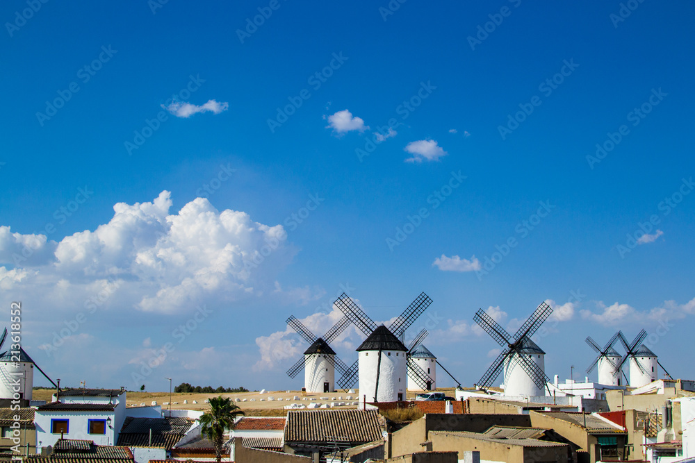 Fototapeta premium Molinos de viento