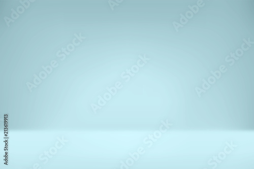 Neutral gray background of Studio for luxury, premium product shooting. Bright clean room with lighting. Empty background for placing product, things. Vector Illustration
