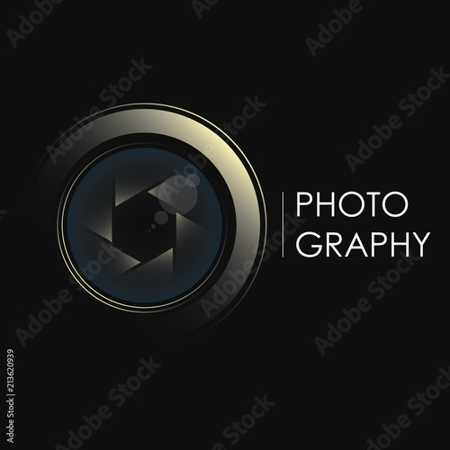 Camera lens concept for photographer