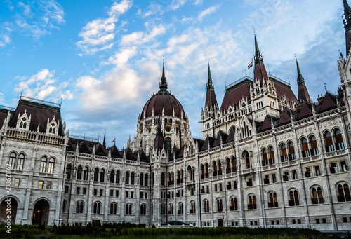 Overview of Hungarian parlament