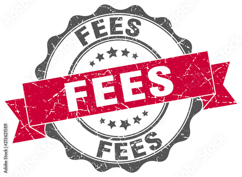 fees stamp. sign. seal