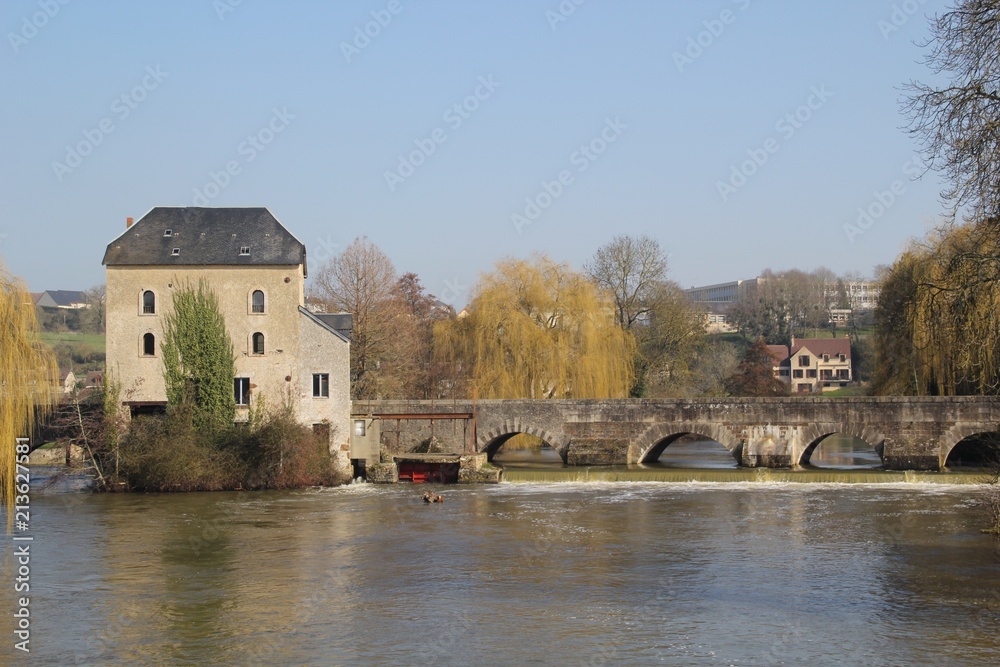 Obraz premium Paysage sur l'eau