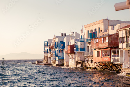 Little Venice the most popular sight in Mykonos Island