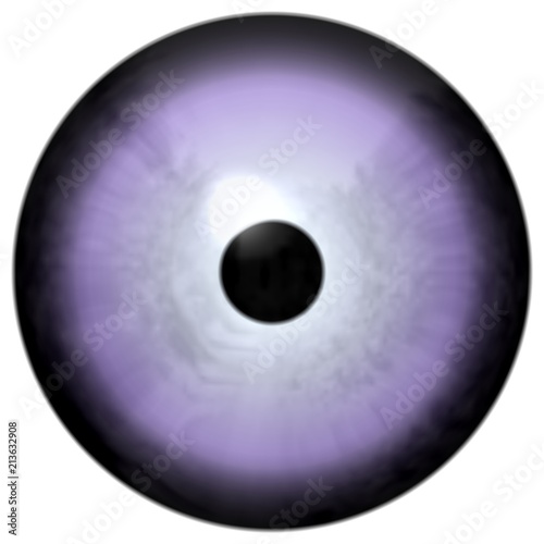 Purple eye texture with white background