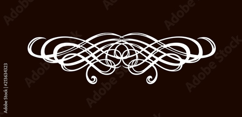 Vignette. Vector drawing