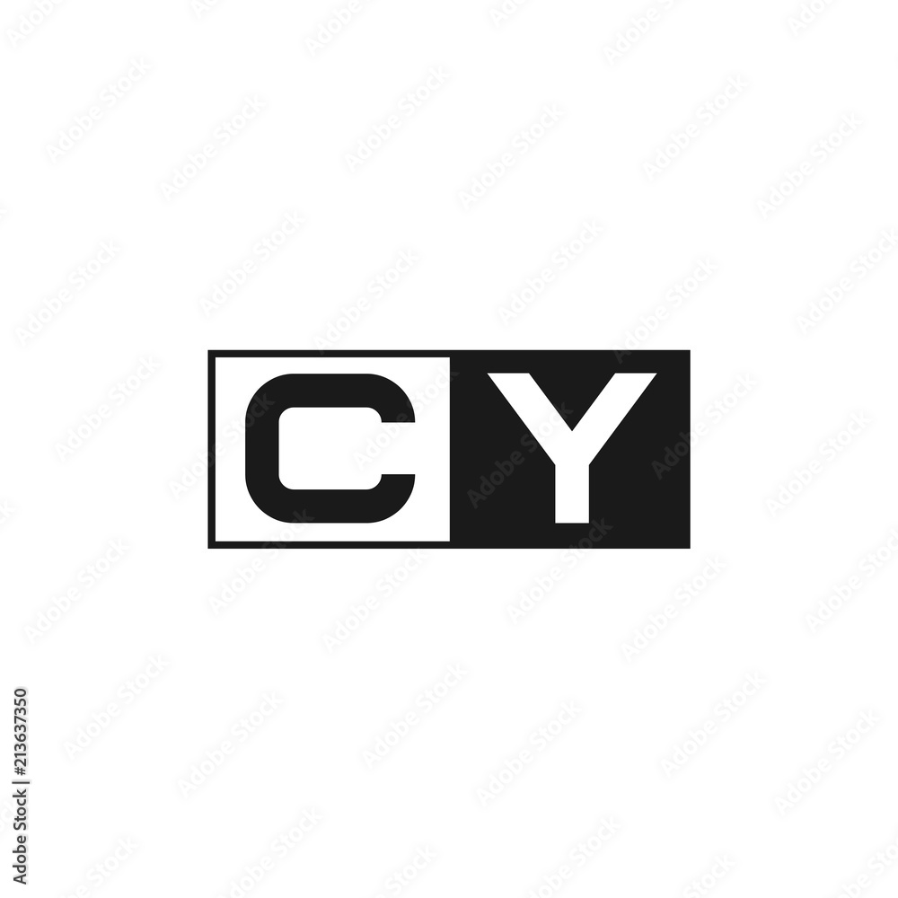 Initial Letter CY Logo Template Design Initial Letter CY Logo Template Design