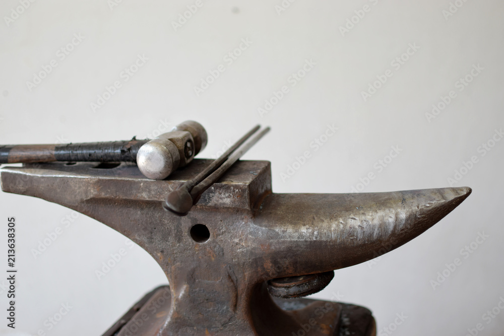 Fototapeta premium A blacksmith's and farrier tools