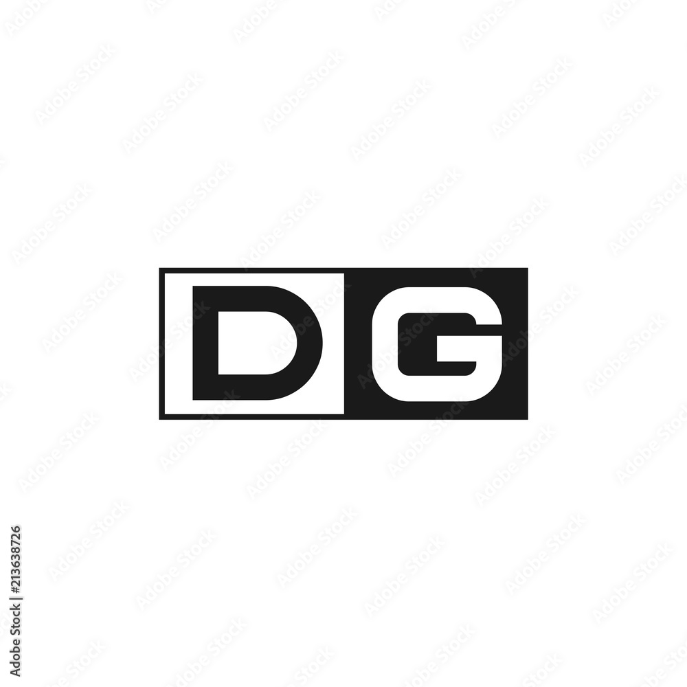 Initial Letter DG Logo Template Design Initial Letter DG Logo Template Design