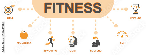 Fitness - Banner (Icons)
