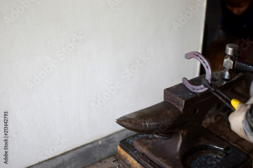  A blacksmith's and farrier tools photo