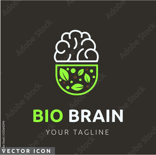 Natural brain pill Logo/Icon