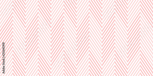 Fotografia, Obraz Background pattern seamless chevron pink and white geometric abstract vector design