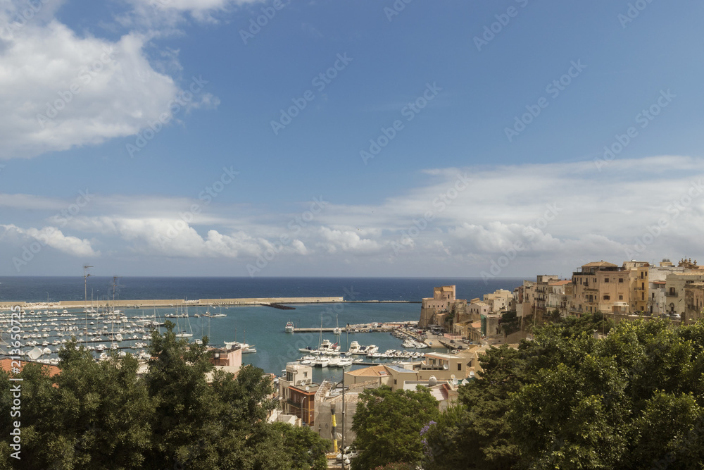 mediterranean port and bay