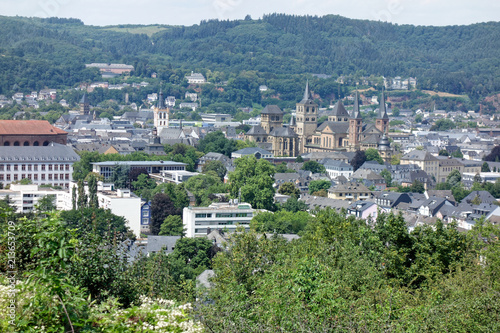 Beautiful panorama of the city of Trier, Germany