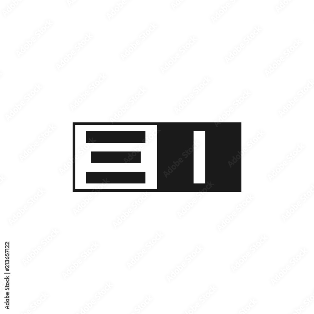 Initial Letter EI Logo Template Design