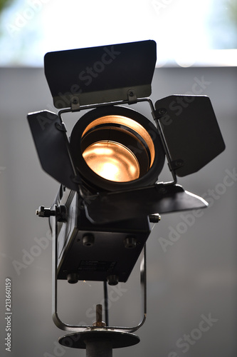 Professional lighting reflector used outdoor