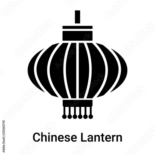 Chinese Lantern icon vector sign and symbol isolated on white background, Chinese Lantern logo concept