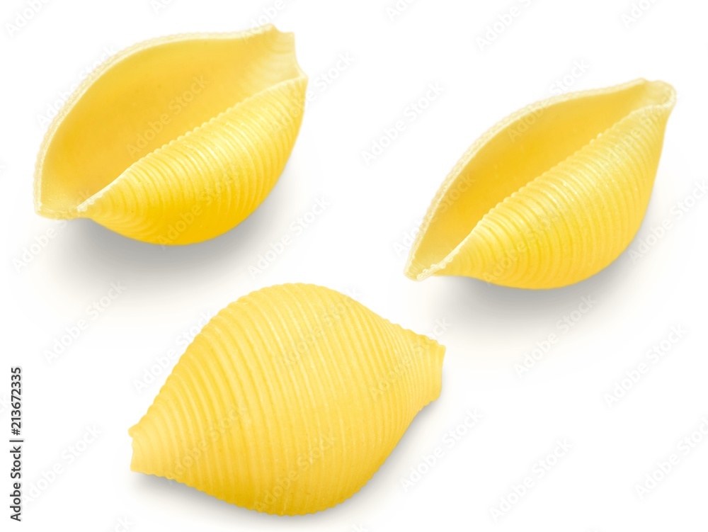 Assorted Pasta - Isolated Assorted Pasta - Isolated