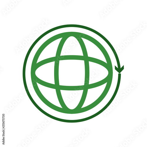 Worldwide icon vector sign and symbol isolated on white background, Worldwide logo concept