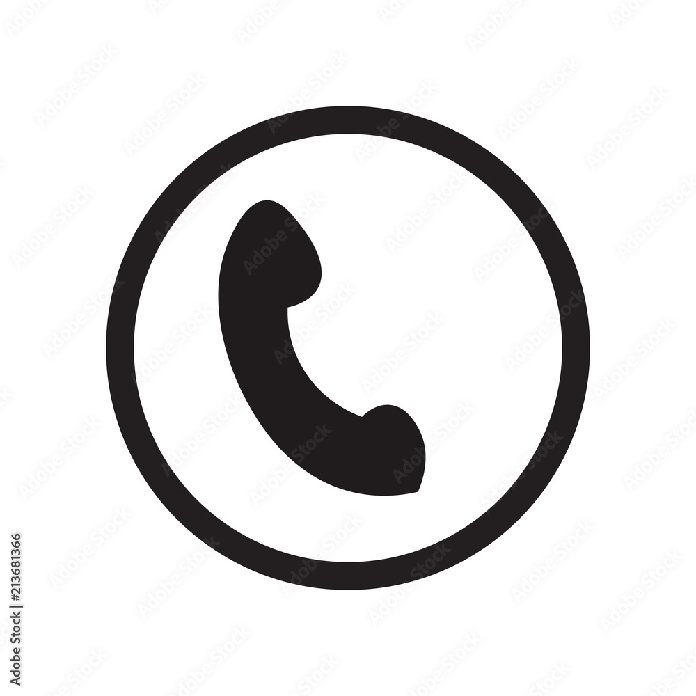Phone service icon vector sign and symbol isolated on white background, Phone service logo concept Phone service icon vector sign and symbol isolated on white background, Phone service logo concept