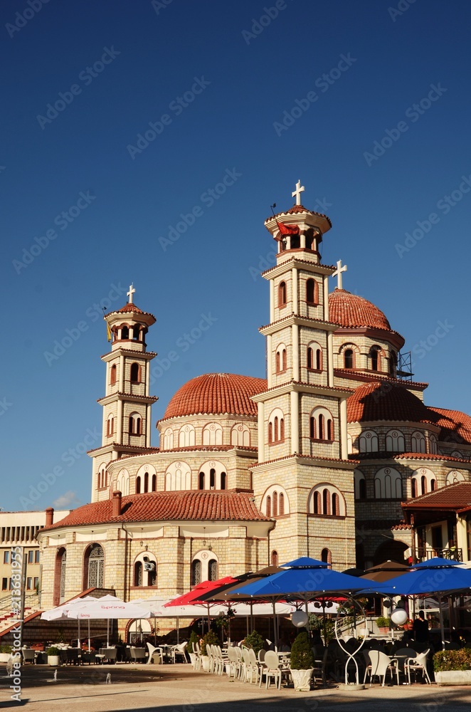 Cathédrale orthodoxe de Korça (Albanie)
