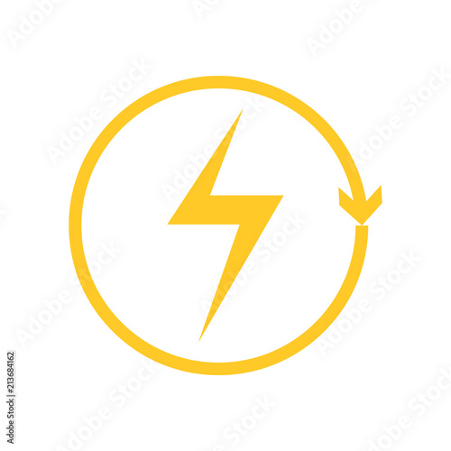 Free Download Renewable energy icon vector sign and symbol isolated on white background, Renewable energy logo concept - GFXLoad