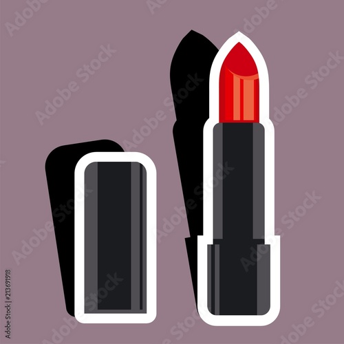 Vector illustration sticker pomade