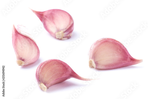 Four cloves of garlic