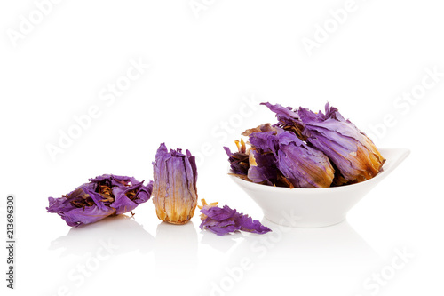 Dried Blue Lotus Flower photo