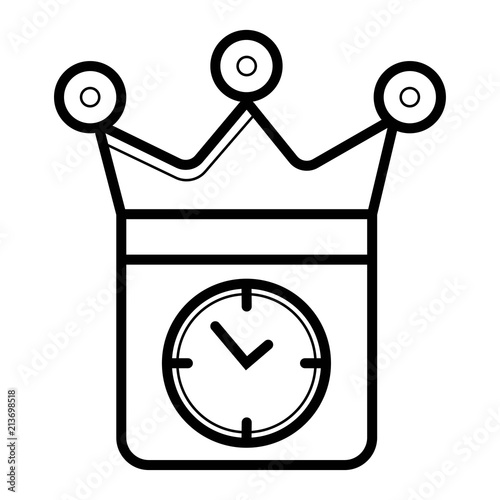 Prime time icon vector