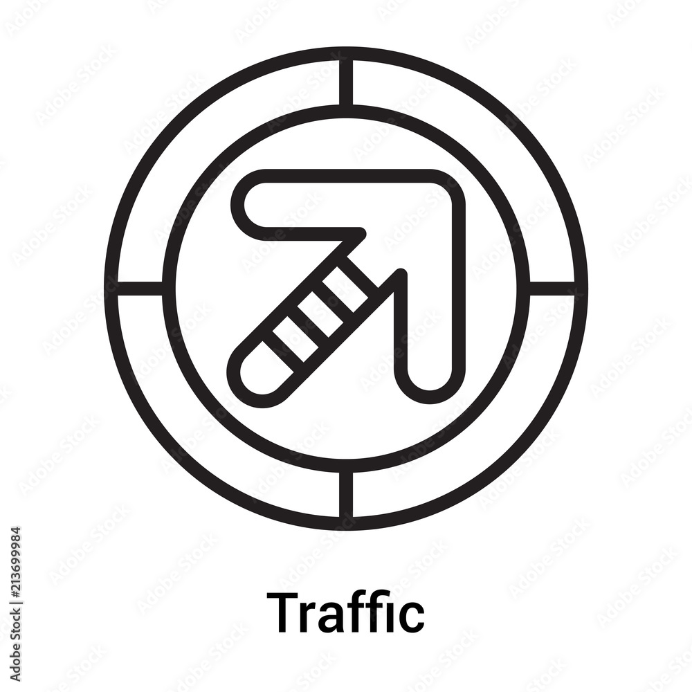 Traffic signal icon vector sign and symbol isolated on white background, Traffic signal logo concept Traffic signal icon vector sign and symbol isolated on white background, Traffic signal logo concept