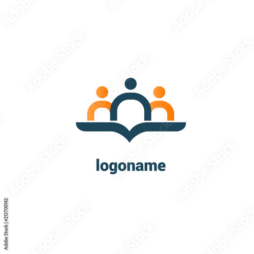 Abstract education logo icon vector design. College, school, university vector logo