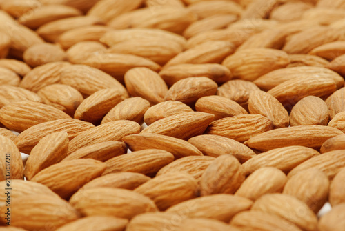 Almonds in group