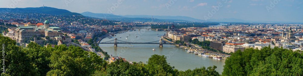 Panorama of  Budapest