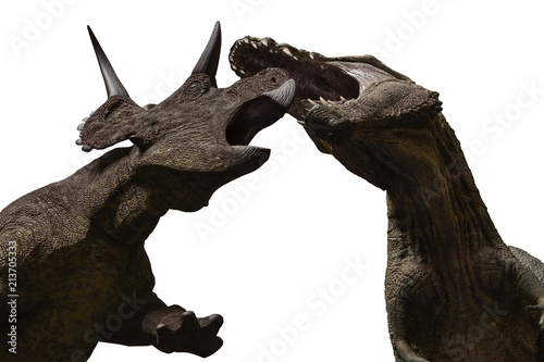 t-rex vs diabloceratops