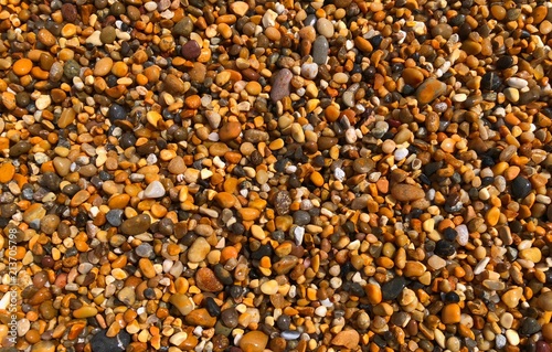 Natural background of shingle