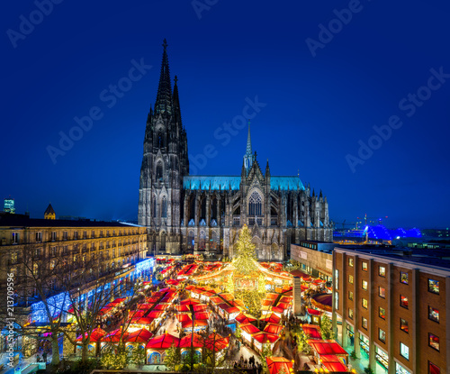 Obraz na płótnie Cologne Christmas Market