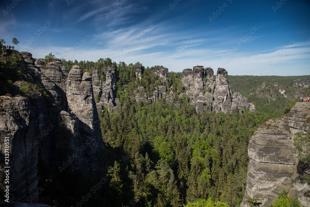 sächsische schweiz schrammsteine bastei lilienstein wandern