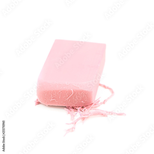 Rubber eraser isolated photo