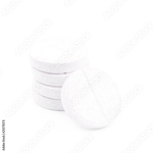 Drug tablet pills isolated