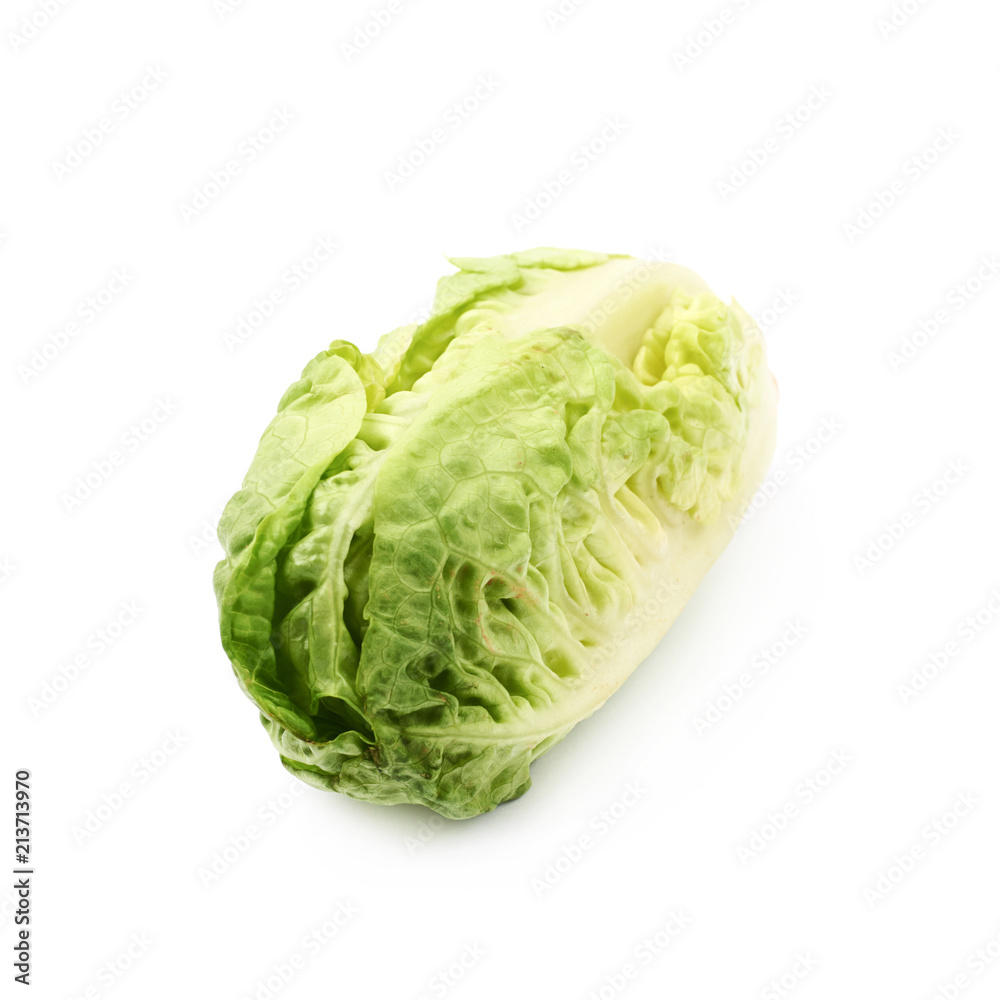 Little gem salat isolated Little gem salat isolated