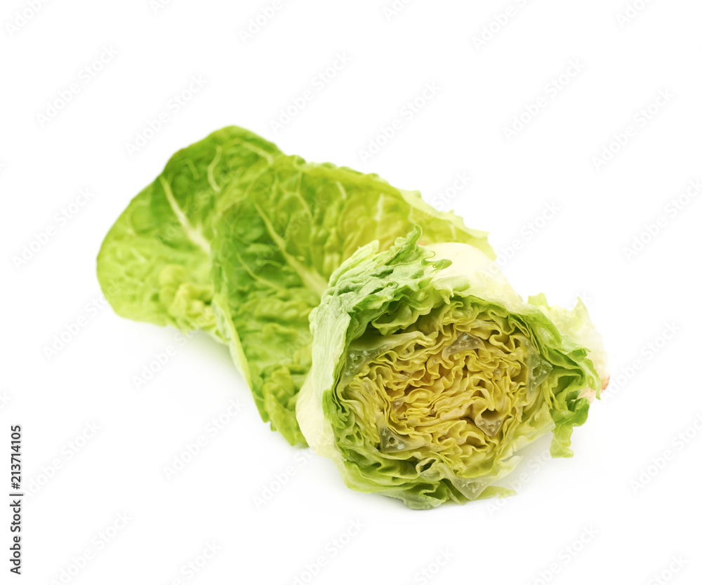 Little gem salat isolated Little gem salat isolated